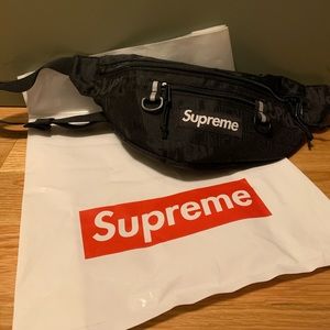 Supreme Waist Bag SS19 Black